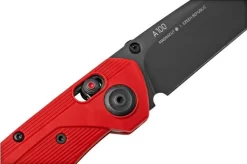 ANV Knives A100 CPM MAGNACUT, DLC, Alock, GRN Red ANVA100-009, Pocket Knife -Knife Shop ANVA100 006 06 anvknives