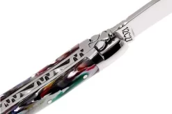 Laguiole En Aubrac 10 Cm Pocket Knife Harlequin Acrylic, L0210ARLI-FSI1 -Knife Shop AUL0210ARLI FSI1 06 laguiole en aubrac aul0210arli fsi1 06