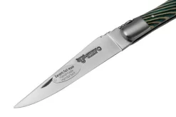 Laguiole En Aubrac Samba Turquoise L0212SATIF Turquoise Samba Wood, Matt, Laguiole Pocket Knife, 12 Cm -Knife Shop AUL0212SATIF 03 laguioleaubrac