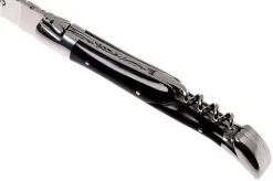 Laguiole En Aubrac 12 Cm Pocket Knife With Corkscrew Horn, L0312CPI-SSI1 -Knife Shop AUL0312CPI SSI1 08 laguiole en aubrac aul0312cpi ssi1 08