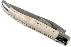 Laguiole En Aubrac 12cm Double Plates, Wavy Maple Hand-filed, L0712EEN1/FSJ1 -Knife Shop AULL0712EEN1 FSJ1 04 laguiole en aubrac