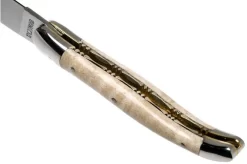 Laguiole En Aubrac 12cm Double Plates, Wavy Maple Hand-filed, L0712EEN1/FSJ1 -Knife Shop AULL0712EEN1 FSJ1 05 laguiole en aubrac