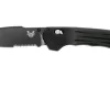Benchmade Vallation 407SBK Serrated Black Blade, Pocket Knife