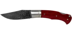 Böker Boxer 111025DAM Damascus, Micarta Gentleman's Knife, Raphael Durand Design