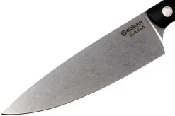 Böker 130267, Saga Chef's Knife, Stonewash Finish -Knife Shop BO130267 03 boker saga stonewash bo130267 03