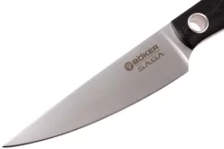 Böker 131264, Saga Paring Knife 10 Cm, Blue Satin Finish -Knife Shop BO131264 03 boker saga satin bo131264 03