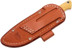 Bark River Huntsman A2, Antique Ivory Micarta, Red Liners -Knife Shop BRK02 111AIVRL 08 bark river brk02 111aivrl 08