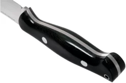 Bark River North Country EDC 2 CPM S45VN Black Canvas Micarta Fixed Knife -Knife Shop BRK02 184BCM 04 bark river knives