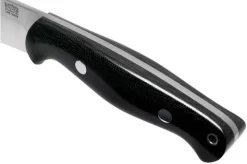 Bark River North Country EDC 2 CPM S45VN Black Canvas Micarta Fixed Knife -Knife Shop BRK02 184BCM 05 bark river knives