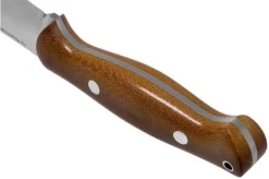 Bark River North Country EDC 2 CPM S45VN Natural Canvas Micarta Fixed Knife -Knife Shop BRK02 184NCM 04 bark river knives