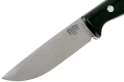 Bark River Gunny A2, Black Canvas Micarta, Rampless Bushcraft Knife -Knife Shop BRK07 011BRKC RL 03 bark river