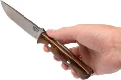 Bark River Gunny CPM 3V, Desert Ironwood, Brown Sheath -Knife Shop BRK07 025DIW 06 bark river brk07 025diw 06