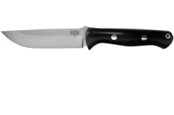 Bark River Bravo 1.2 A2 Black Canvas Micarta Outdoor Knife