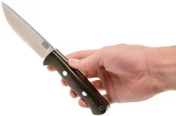 Bark River Bravo 1 LT Cru Wear, Green Canvas Micarta, Rampless -Knife Shop BRK07 166GNC RS 06 bark river brk07 166gnc rs 06