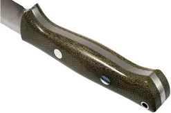 Bark River Bravo 1 Rampless CPM 154, Green Canvas Micarta -Knife Shop BRK07 171GNC RS 04 bark river