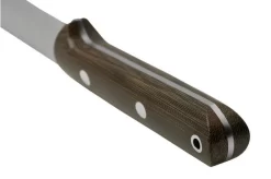 Bark River Mini Kephart CPM 3V Green Canvas Micarta, Bushcraft Knife -Knife Shop BRK08 023GCM 04 barkriver