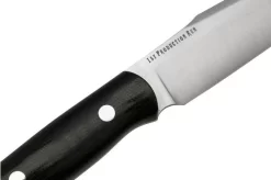 Bark River Ultra Lite Field Knife CPM 3V Black Canvas Micarta, Bushcraft Knife -Knife Shop BRK14 121BCM 05 barkriver