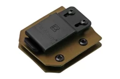 Clip And Carry Kydex Sheath Buck 110, 112, Brown BUCK110-112-BRN Belt Holster -Knife Shop CABUCK110 112 BRN 03 clipandcarry