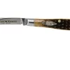 Case Tear Drop Bose Limited XX Edition Honeycomb Bone Russell Jigged, 11978, TB61028 SS Pocket Knife