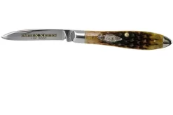 Case Tear Drop Bose Limited XX Edition Honeycomb Bone Russell Jigged, 11978, TB61028 SS Pocket Knife