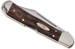 Case Copperlock Rustic Red Richlite, 13624, 101549LSS Pocket Knife -Knife Shop CE13624 04 case
