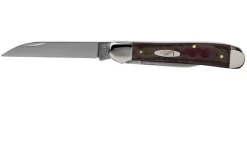 Case Copperhead Rustic Red Richlite, 13625, 10249W SS Pocket Knife -Knife Shop CE13625 03 case