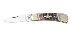 Case Lockback Purple Bone, Standard Jig, 31621, 61225L SS Pocket Knife