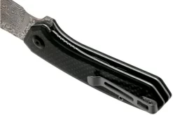 Civivi Mini Mastodon C2011DS-1 Damascus, Carbon Fibre & Black G10 Pocket Knife -Knife Shop CIC2011DS 1 05 civivi