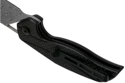 Civivi Anthropos C903DS Damascus, Carbon Fibre & Black G10 Pocket Knife, Elijah Isham Design -Knife Shop CIC903DS 05 civivi