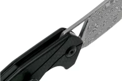 Civivi Anthropos C903DS Damascus, Carbon Fibre & Black G10 Pocket Knife, Elijah Isham Design -Knife Shop CIC903DS 06 civivi