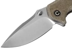 Civivi Hooligan C913A Dark Earth Micarta Pocket Knife -Knife Shop CIC913A 03 civivi