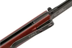 CRKT CEO 7096BKD2 Burgundy Micarta, D2 Pocket Knife, Richard Rogers Design -Knife Shop CK 7096BKD2 06 crkt