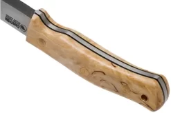 Casström No. 10 Swedish Forest Knife Curly Birch, Sleipner Scandi Grind 13104 -Knife Shop CM13104 04 casstrom v202109