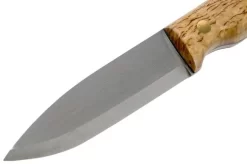 Casström No. 10 Swedish Forest Knife Curly Birch, K720 Scandi Grind 13124 Bushcraft Knife -Knife Shop CM13124 03 casstrom