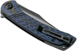 Civivi Dogma C2014DS-2 Damascus, Carbon Fibre & Blue G10 Pocket Knife -Knife Shop CiC2014DS 2 04 civivi