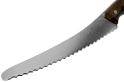 Due Cigni Arne Line Bread Knife 23 Cm, Ziricote -Knife Shop DG2C903ZW 03 due cigni arne