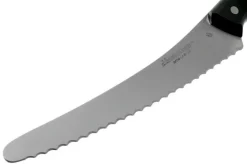 Due Cigni Arne Line Bread Knife 23 Cm, Black -Knife Shop DG2C903 03 due cigni arne
