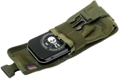 ESEE Long Accessory Pouch For Model 5, 6 & Laser Strike, 52-POUCH-OD-L, OD Green -Knife Shop EE 52 POUCH OD L 03 esee knives