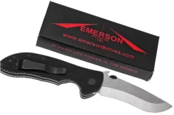 Emerson Commander Plain Edge, Stonewashed -Knife Shop EM COM SF 09 emerson em com sf 09