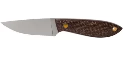 Brisa Bobtail 80, 036-L Flat Bison Micarta, Hunting Knife