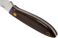 Brisa Bobtail 80, 036-L Flat Bison Micarta, Hunting Knife -Knife Shop ENZ 036 L 04 enzo brisa