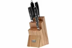 Eden Classic Damast 2030-S03, 6-piece Knife Set (incl. Block)