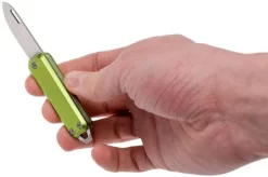 The James Brand Elko, Electric Moss + Satin Pocket Knife -Knife Shop JAKELK4001 07 the james brand jakelk4001 07