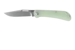 J.E. Made Lanny's Clip, Jade G10, D2 Slipjoint Pocket Knife