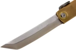 Higonokami Pocket Knife 7,7 Cm HIGO12BR, White Paper Steel, Tanto -Knife Shop KT HIGO13BR 03 higonokami kt higo13br 03
