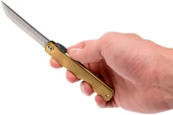 Higonokami Pocket Knife 7,7 Cm HIGO12BR, White Paper Steel, Tanto -Knife Shop KT HIGO13BR 07 higonokami kt higo13br 07