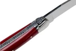 Forge De Laguiole 1211INTCROUB 11cm, Red Micarta, Laguiole Knife -Knife Shop LA1211INTCROUB 06 forge de laguiole