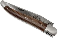 Forge De Laguiole 12cm Walnut, Brut De Forge 1212FINNOSATBDF -Knife Shop LA1212FINNOSATBDF 03 forge de laguiole la1212finnosatbdf 03