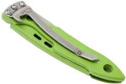Leatherman Skeletool Knife KBx Partially Serrated Pocket Knife, Green -Knife Shop LEKBX SBL 07 leatherman skeletool lekbx sbl 07