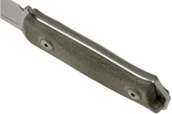 LionSteel B41 Green Canvas Micarta G10 B41-CVG Bushcraft Knife -Knife Shop LI B41 CVG 04 lionsteel